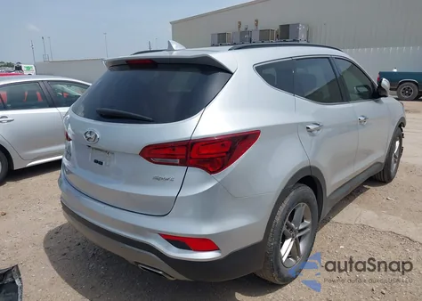 2018 Hyundai Santa Fe Sport 2.4L из США, поврежденный, VIN 5XYZU3LB2JG532324